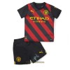 Officiële Voetbalshirt + Korte Broek Manchester City Uit 2022-23 - Kids